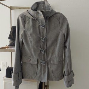 Peacoat with Hood Gray Small